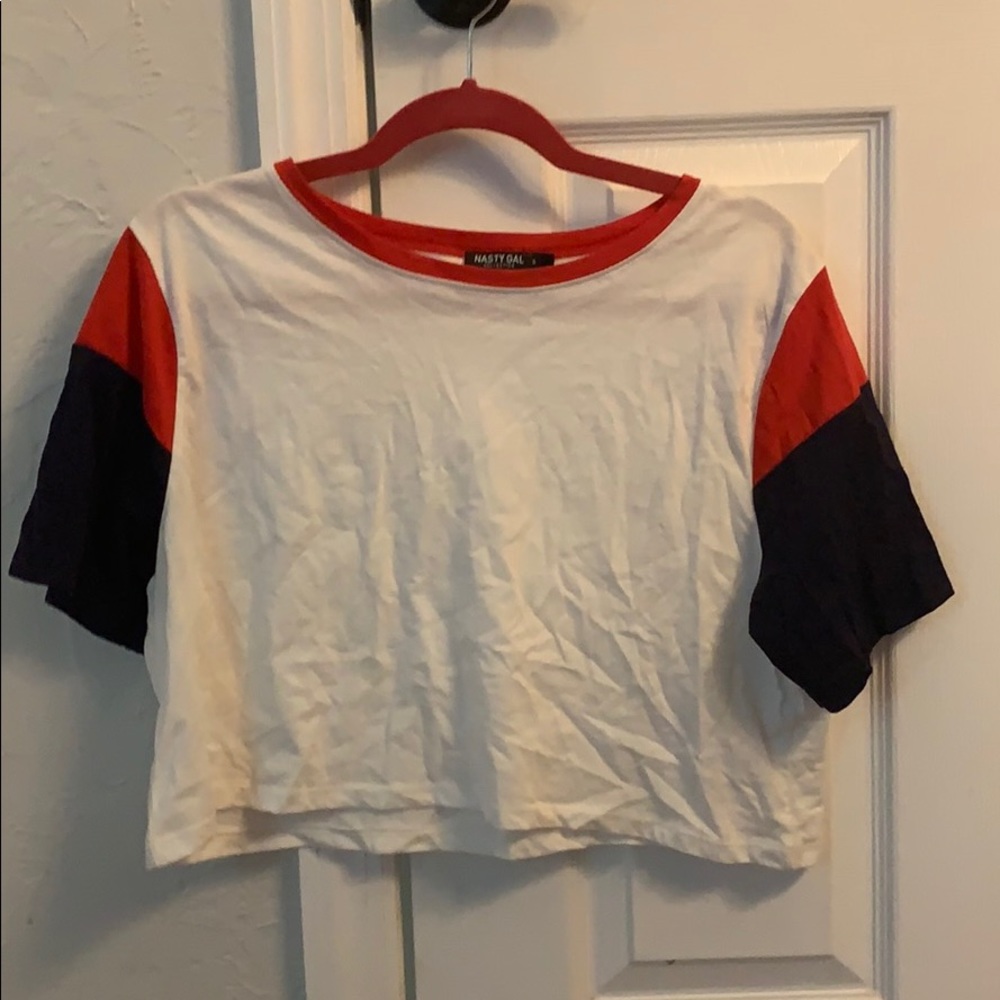 Nasty Gal cropped T-shirt